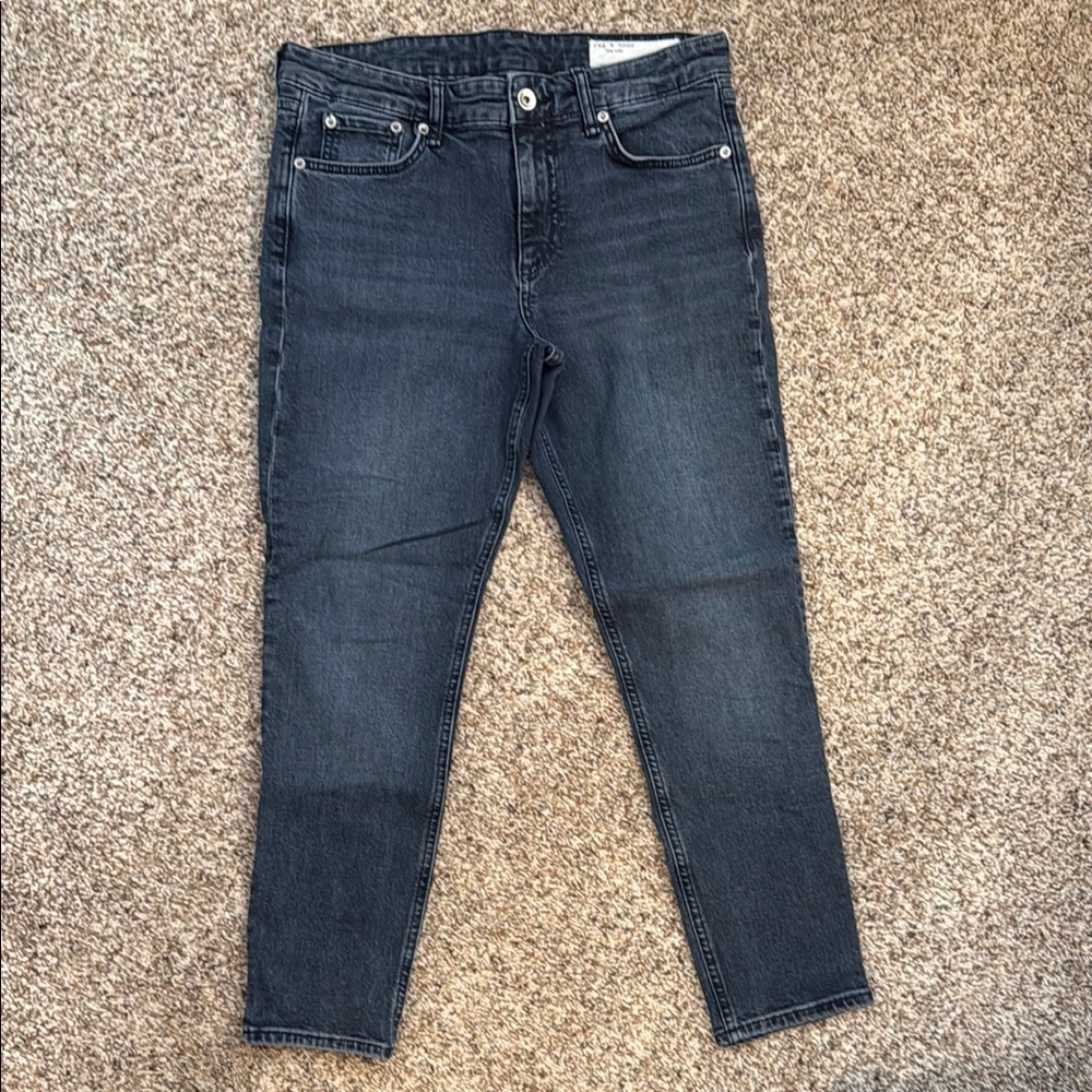 rag & bone Women's Skinny Jeans - Dark Blue